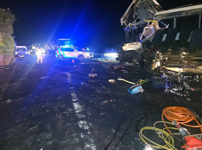 Tragedy on the R34: 12 killed in bus crash after KZN political rally